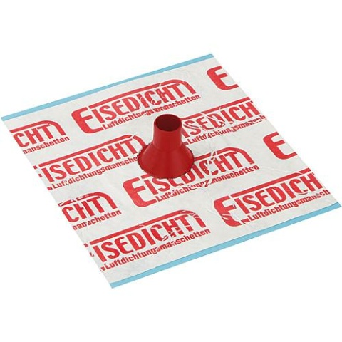 Ice-tight pipe collar HOTSchott type RGD75, 75-90mm Tyvek adhesive collar HS0052 NEW