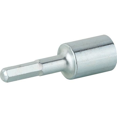 Hexagon socket screwdriver with hexagon socket, M8 New