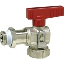 Simplex KFE-Kugelhahn PN 16 Lang mit Flügelgriff Eck...