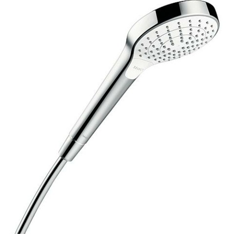 Hansgrohe Handbrause Croma Select S Vario 4 Strahlarten Ø 100 mm weiss/chrom 26802400 NEU