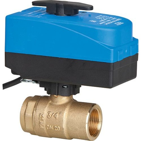 First 2/2Wege Elektro-Kugelventil 1"" Typ EMV 110 220/9G30-K IG x IG DVGW NEU