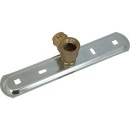 Braun Anschlussplatte AP mit Pressan- schluß...