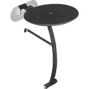 Evenes siège rabattable Elida avec pied en...