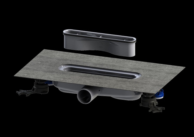 KA Ablaufgarnitur FlowDrain Mod,4204 HORIZONTAL FLAT 687744810000 NEU