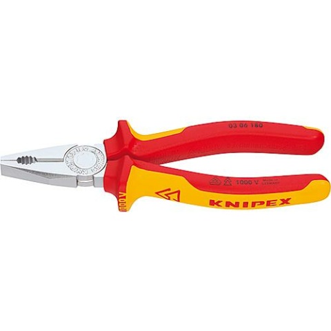 Pinze combinate Knipex lunghezza 160 mm 03 06 160 NUOVO
