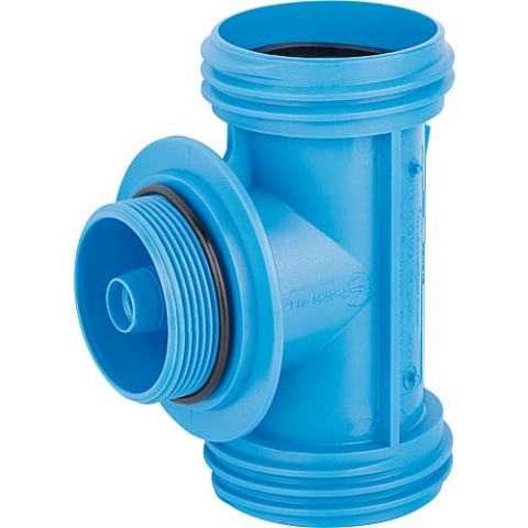 Contactor T-piece DN50 (2"") AG with nozzle Ø 11 mm NEW