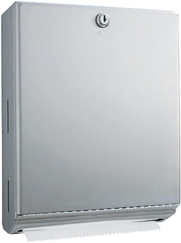 Bobrick Edelstahl-Papierhandtuchspender Loggere Easy IV NEU