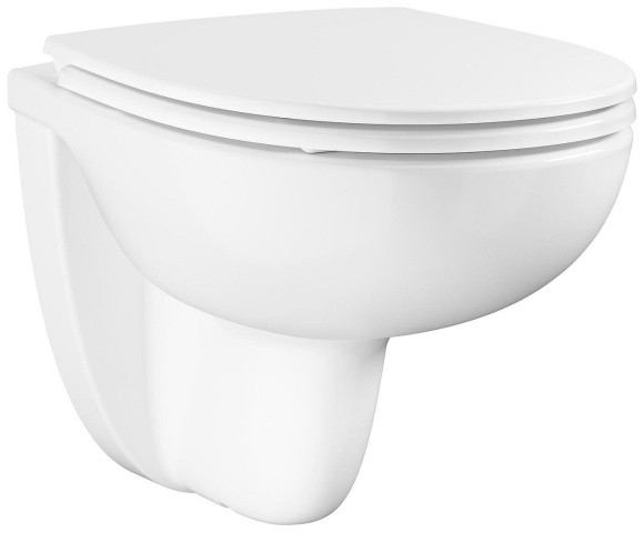 Combi-Pack Grohe Bau Keramik Keramik spülrandlos, softclose weiß NEU