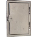 Möck Kamintüre aus Edelstahl V2A 20 x 30 cm 806...