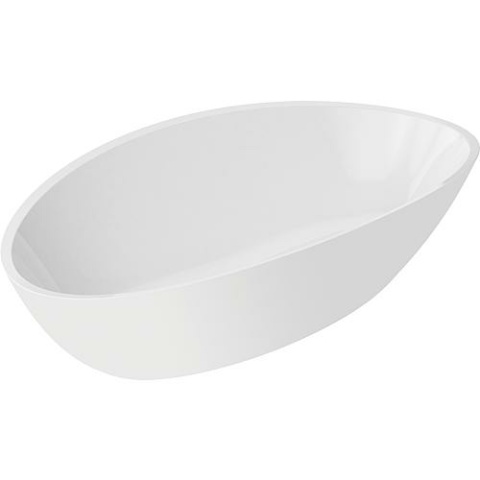 Evenes Aufsatz-WT Duo BxHxT: 599x160x361 mm Mineralguss weiß NEU