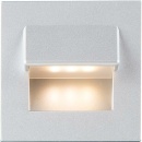 Evenes lampada da incasso a parete Life LV/AL/BC 12V, alluminio, 70x70x33mm 3V/AL/BC NUOVO