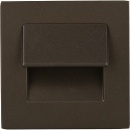 Evenes lampada da incasso a parete Life LV/AL/BC 12V, alluminio, 70x70x33mm 3V/AL/BC NUOVO