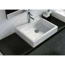 Evenes lavabo di design JULIA LxHxP: 420x100x360 mm mineral cast white NUOVO
