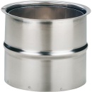 Möck Edelstahl-Wandfutter doppelt 150 mm - VPE = 2...