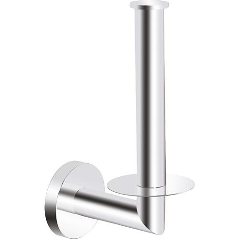 Evenes Reservepapierrollenhalter Eldrid Messing verchromt senkrecht eckig NEU