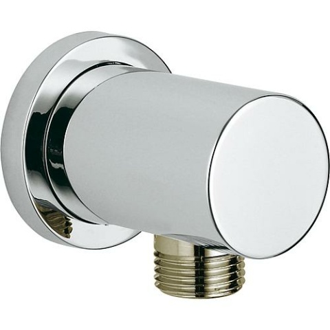 Grohe codo de conexión a la pared Rainshower DN15 Linear con roseta redonda cromo 27057000 NUEVO