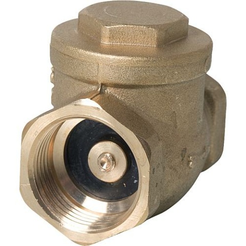 Barberi terugslagklep met rubberen afdichting voor grote debieten 1"" NIEUW