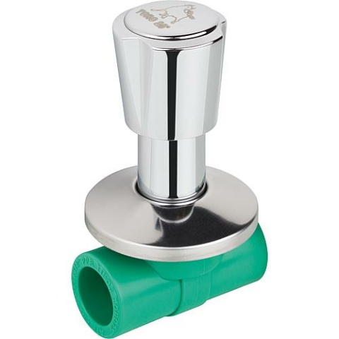 ATP PPR Rohr absperrbarer Hahn PN25 25mm NEU