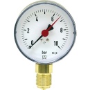 Afriso pressure gauge -1/+5 bar 80mmÝ G1/2...