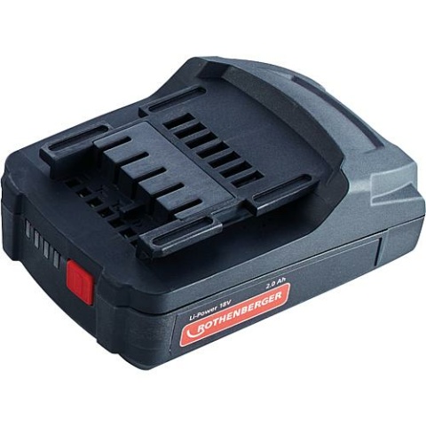 Batería recargable Rothenberger Li-Ion RO BP 18V, 2.0Ah NUEVO