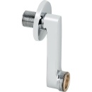 S-connection offset 80mm, DN15(1/2"") x...