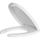 Evenes WC-Sitz Elida aus Thermoplast weiß, mit...