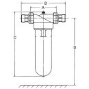 BWG Feinfilter DVGW Typ Bavaria 1 1/4"" NEU