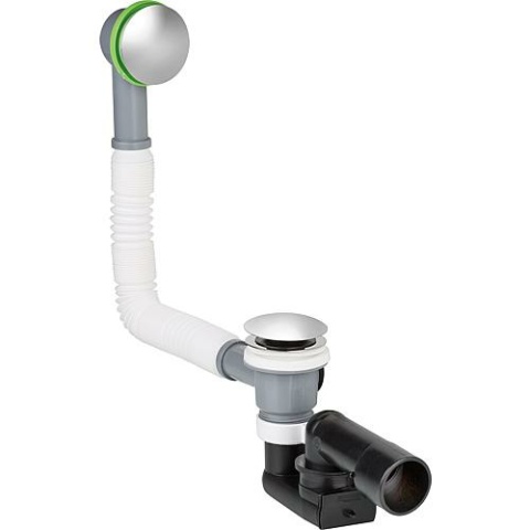 Conjunto de desagüe de baño de latón tipo Clicker 70x11/2"" con sifón de olores NUEVO