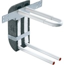 Megaro Boîte murale en EPP avec unité de coude en tube MSV 16 x 2,0mm, hauteur 280mm en forme de U, y compris boîte disolation NOUVELLE