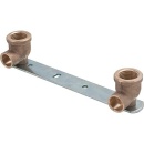 Viega flat mounting unit 4977G 15x1/2"" a 100mm...