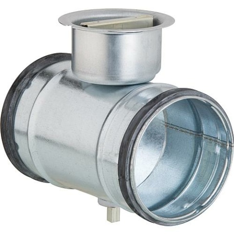 Evenes throttle valve NW 250 manual closing, galvanised DSU-250 NEW