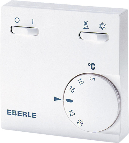 Eberle room temperature controller series RTR-E 6732 5 ... 30°C Heating, cooling 111170651100 NEW