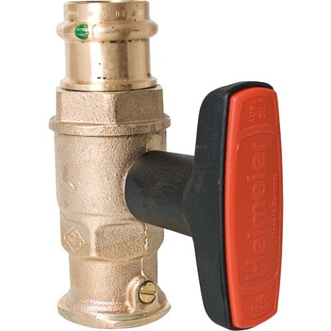HEIMEIER ball valves P-S with gravity brake 35 mm x 11/4"" NEW