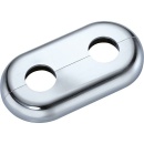 Megaro single rose type Milan brushed chrome 21.7 mm NEW