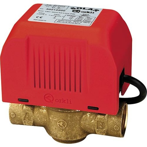 Orkli 2-way zone valve DN25(1"") IG, without limit switch, 230V 30313200 NEW