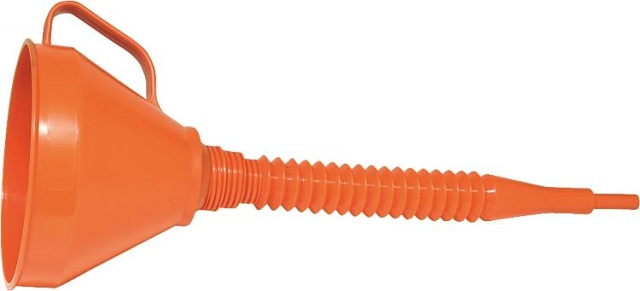 Reilang funnel with sieve D=200mm made of polyethylene, with flexible spout 33.184/SF NEW