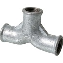 Racor de fundición maleable ATUSA, galvanizado...