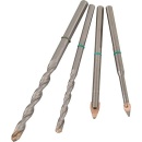Heller CERA EXPERT 4-piece tile drill 2x Ø 6.0 + 2x Ø 8.0mm NEW