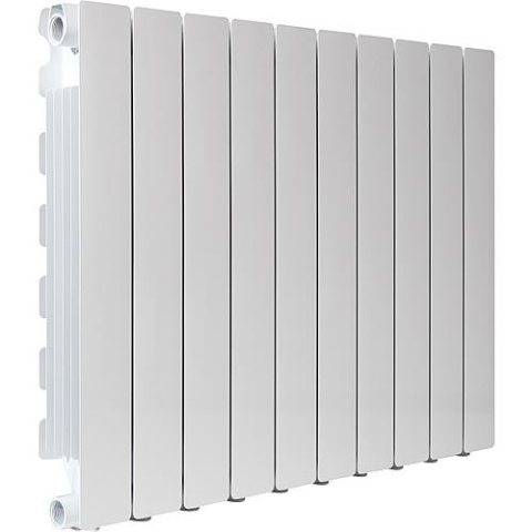 Fondital Aluminium-Heizkörper Blitz Super B4,600/100-10Glieder weiss, RAL 9010 NEU