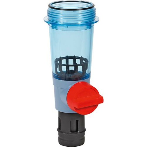 Vaso de filtro transparente Resideo con junta tórica para Primus Centre KF74CS-1A - Vaso de filtro transparente, 1/2" - 11/4" NUEVO