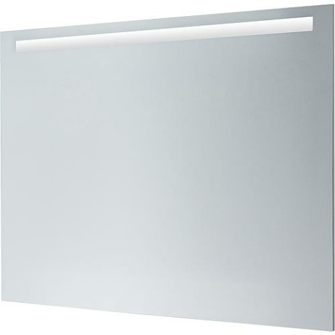Miroir LED Evenes Audna avec interrupteur à bascule 800x800x33 mm IP20 230V-6,6W NOUVEAU