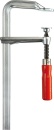 Bessey all-steel screw clamp, wooden handle type 120x60...