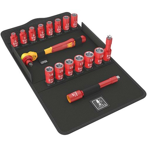 Set di cricchetti Wera 8100 SB 17 pezzi NUOVO