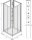 Evenes kompletny prysznic Basic 1000x1000x2070 mm bateria termostatyczna + prysznic ręczny/boczny NOWOŚĆ