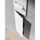Emco module WC asis 2.0 encastré, butée à gauche, hauteur 811mm, optiwhite NEUF