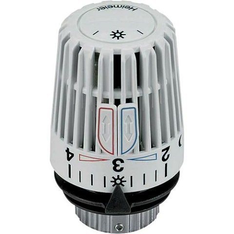 HEIMEIER cabeza termostática K, antirrobo con sensor incorporado 6°C a 28°C 6040-00.500 NUEVO