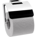 Emco paper holder system 2 chrome, with cover 350000106 NEW