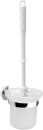 ASW WC-Bürstengarnitur EIGHT, Glas rund milchig,...