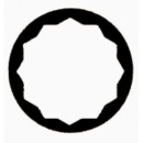 Gedore llave de estrella SW 8 x 9, UD (G) 6053010 NUEVO