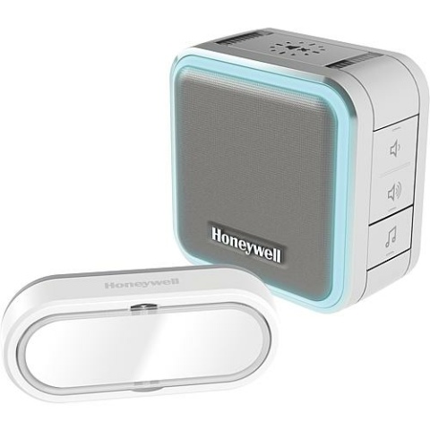 Resideo radio chime set DC515SGL Series 5 150m, silver-grey DC515SGL NEW